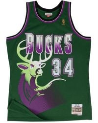 Mitchell & Ness - X Nba Swingman "Milwaukee Bucks Ray Allen" Tank Top - Lyst