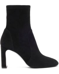 Stuart Weitzman - Stivaletti Con Tacco Largo 85Mm - Lyst