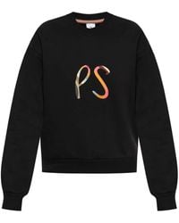 Paul Smith - Logo Crewneck Sweatshirt - Lyst