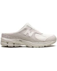 New Balance - Neutral 2002r Sneaker Mules - Unisex - Calf Suede/rubber/fabric - Lyst