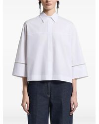 Peserico - Embellished Shirt - Lyst