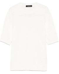 Fabiana Filippi - T-Shirt Mit Pailletten - Lyst