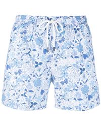 Fedeli - Floral-print Swim Shorts - Lyst