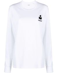 Isabel Marant - Sweatshirt aus Bio-Baumwolle - Lyst