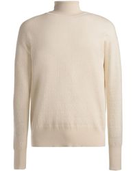 Bally - Monogram-Jacquard Roll-Neck Jumper - Lyst