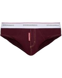 DSquared² - Calzoncillos De Algodón Con Logo - Lyst