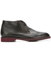 Moreschi Bottines à laçage devant - Marron