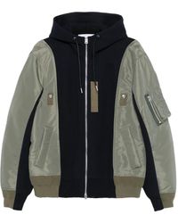 Sacai - フーデッド ジャケット - Lyst