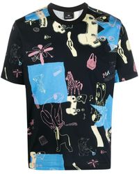 PS by Paul Smith - Graphic-print Short-sleeved T-shirt - Lyst