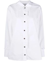 Ganni - Button-Up Shirt - Lyst