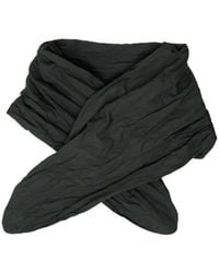 TOTEME - Crinkled Draped Scarf - Lyst