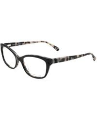 Kate Spade - Tortoiseshell-Effect Cat-Eye Glasses - Lyst