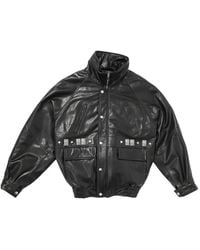 Enfants Riches Deprimes - Prince Phillip's Childhood Studded Graphic-Print Jacket - Lyst