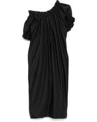 Simone Rocha - Gerafftes Kleid mit Rüschen - Lyst