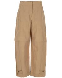 Marella - Button-Cuff Trousers - Lyst