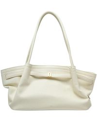 JW PEI - Hana Wide Pebbled-Effect Shoulder Bag - Lyst