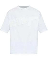 DSquared² - T-Shirt À Logo Appliqué - Lyst