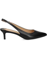Ralph Lauren - Slingback Point-Toe Pumps - Lyst