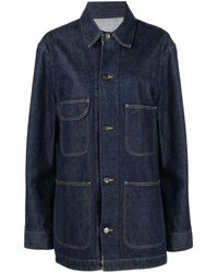 Maison Margiela - コントラストステッチ デニムジャケット - Lyst