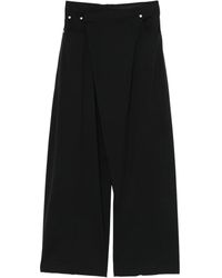Mugler - ラップワイドパンツ - Lyst