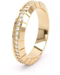LOEV - 18kt Eternity Gelbgoldring mit Diamant - Lyst