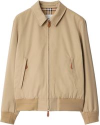 Burberry - Jacke Mit Klassischem Kragen - Lyst