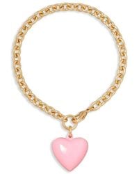 Roxanne Assoulin - The Mini Puffy Heart Bracelet - Lyst