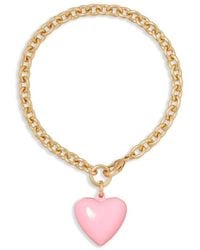 Roxanne Assoulin - The Mini Puffy Heart Bracelet - Lyst