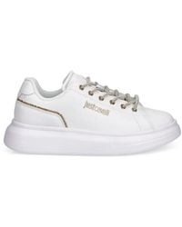 Just Cavalli - Zapatillas con logo estampado - Lyst