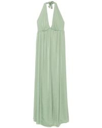 MOUTAKI - Halterneck Maxi Dress - Lyst