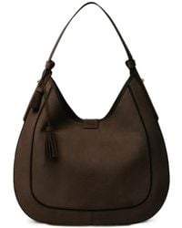 Fabiana Filippi - Tassel-Detail Suede Shoulder Bag - Lyst