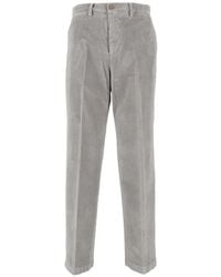 Briglia 1949 - Corduroy Belt-Loops Trousers - Lyst