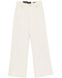 7 For All Mankind - Lotta Button-Fastening Jeans - Lyst