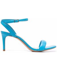 SCHUTZ SHOES - Open-toe Heeled Leather Sandals - Lyst