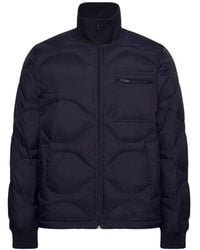 Calvin Klein - Quilted-Finish Zip-Up Jacket - Lyst
