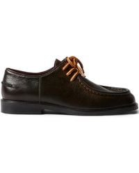 Claudie Pierlot - Leren Derby Schoenen - Lyst