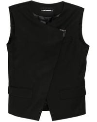 KARL LAGERFELD - Veston À Plaque Logo - Lyst