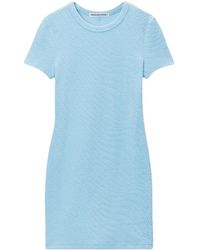 Alexander Wang - ショートスリーブ ミニドレス - Lyst