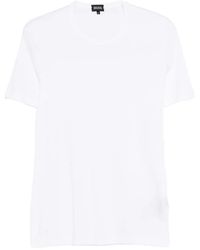 ZEGNA - Ribbed T-Shirt - Lyst