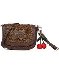 V73 - Cherry Woven Shoulder Bag - Lyst