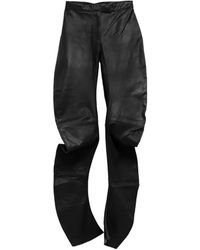 Frankie Shop - Pantalon Jessa En Cuir À Empiècements - Lyst