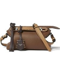 Fendi - Mini By The Way Selleria Leather Handbag - Lyst