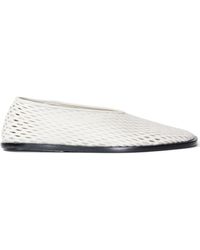 Proenza Schouler - Perforated Leather Slippers - Lyst