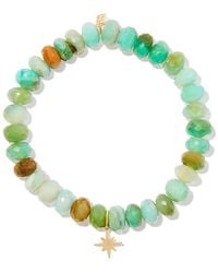 Sydney Evan - 14Kt Starburst Opal And Diamond Bracelet - Lyst