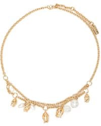 Chloé - The Tulip Charm Necklace - Lyst