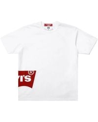 Comme des Garçons - X Levi's T-Shirt À Logo Imprimé - Lyst