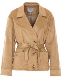 Urbancode - Jacke Mit V-Ausschnitt - Lyst