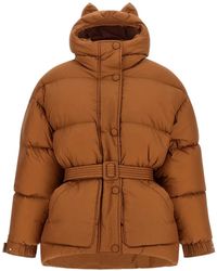 Ienki Ienki - Fox Michlin Belted Down Jacket - Lyst