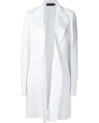 Calvin Klein 'Gonska' coat - Bianco