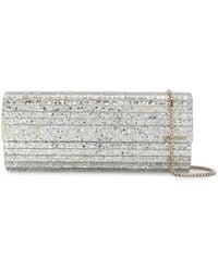 Jimmy Choo - Sweetie Glitter Clutch - Lyst